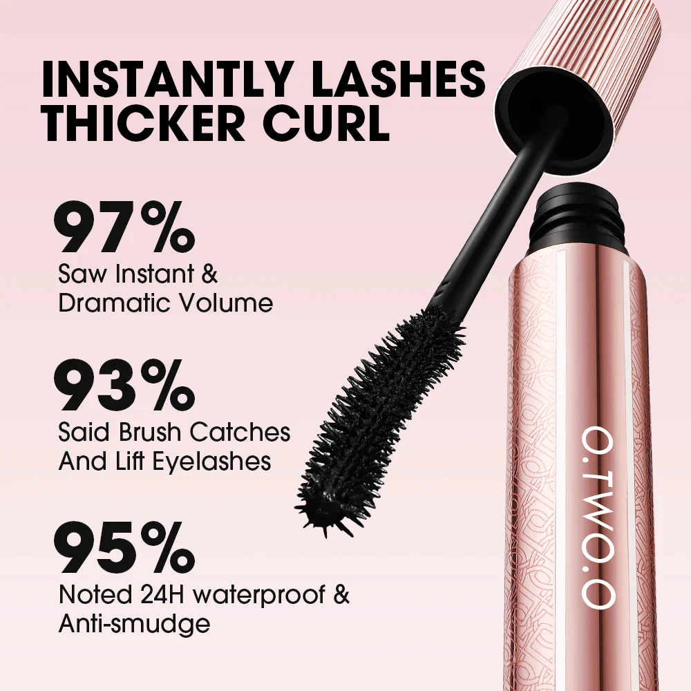 O.TWO.O HAUTE ULTRA THICK AND CURLING MASCARA