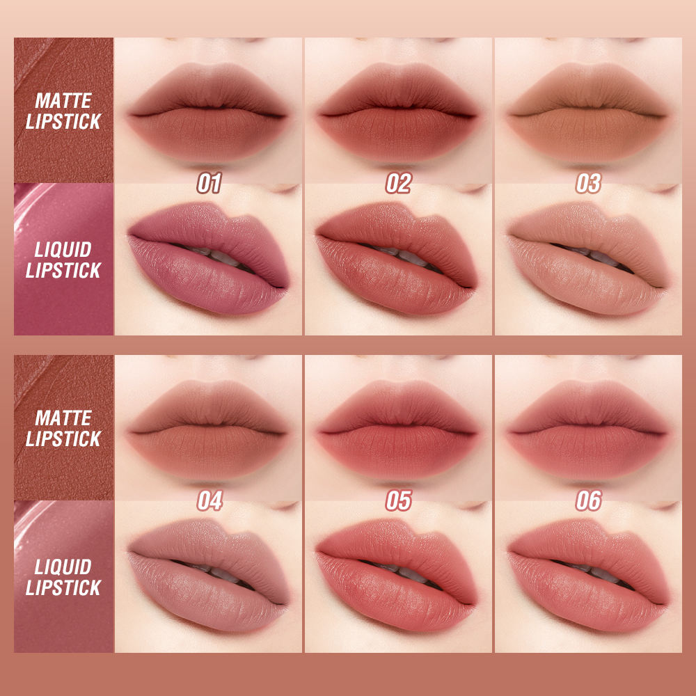 O.TWO.O ROSE GOLD 2 IN 1 LIPSTICK AND LIPGLOSS
