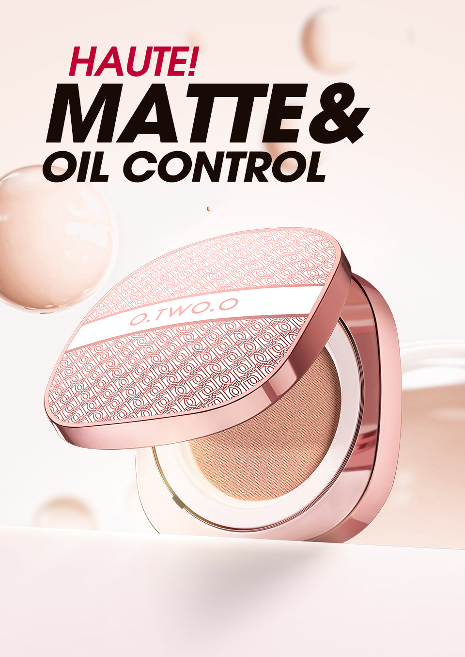 O.TWO.O HAUTE MATTE MESH CUSHION CREAM