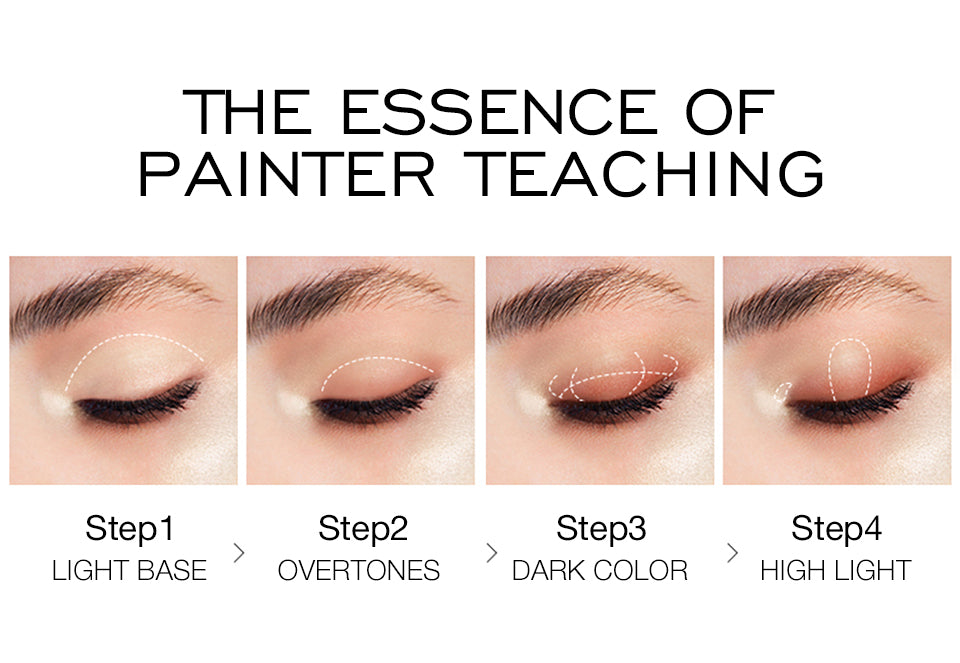 O.TWO.O EYE ESSENCE PALETTE (28 COLORS EYESHADOW)