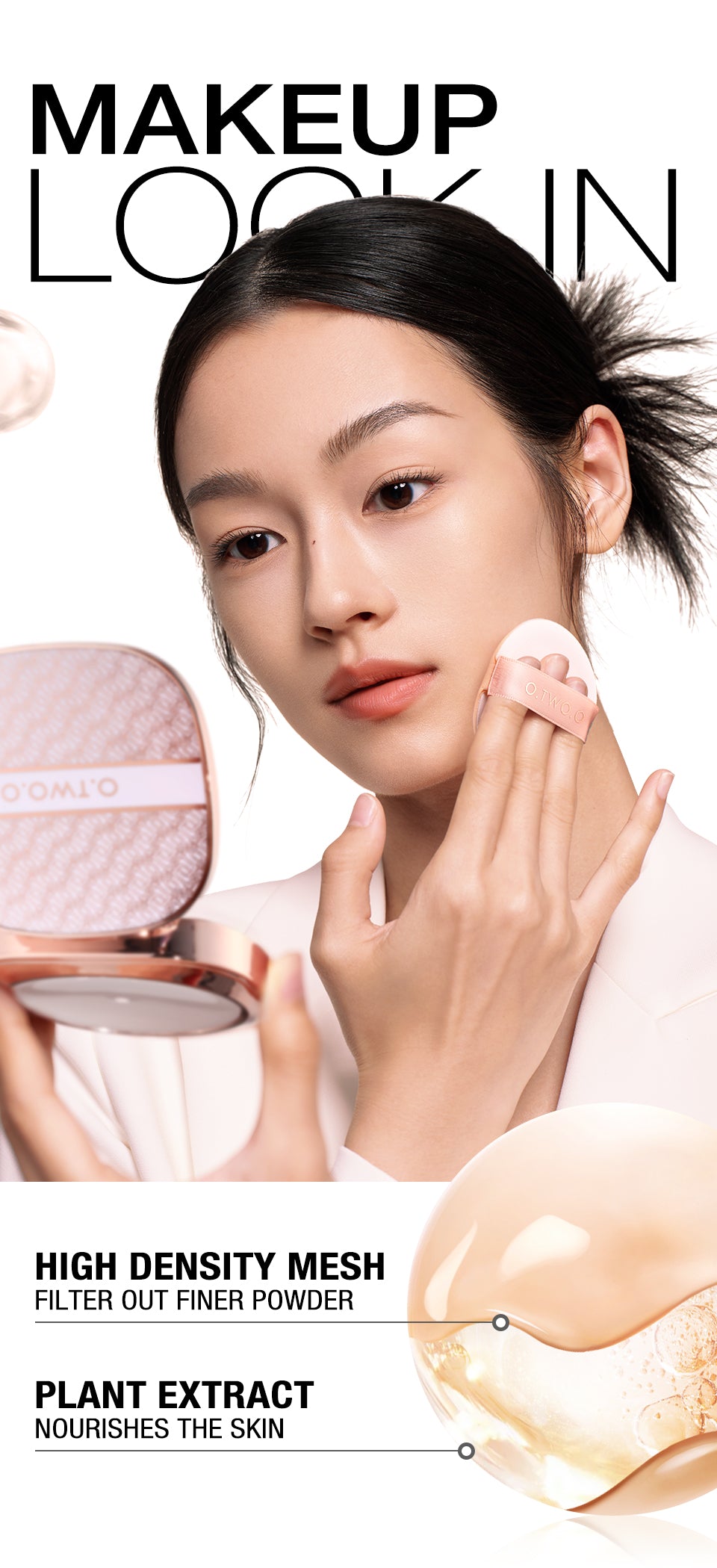 O.TWO.O HAUTE MATTE MESH CUSHION CREAM