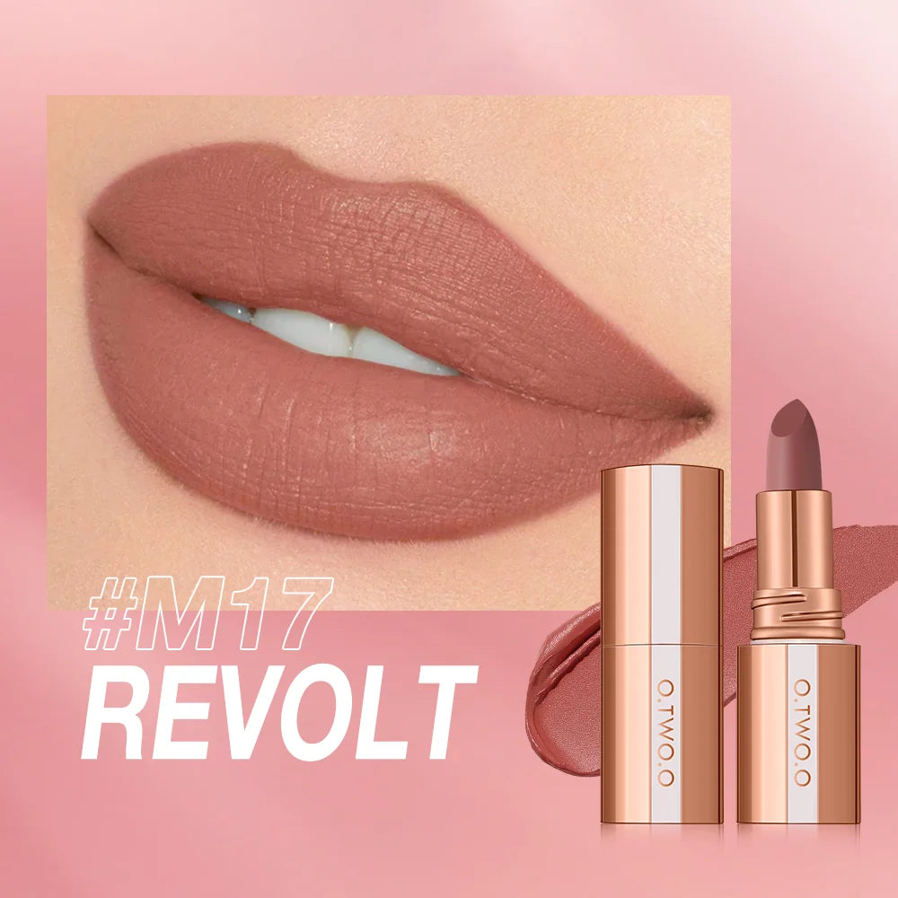 O.TWO.O MISTY KISS LOCK COLOUR MATTE LIPSTICK
