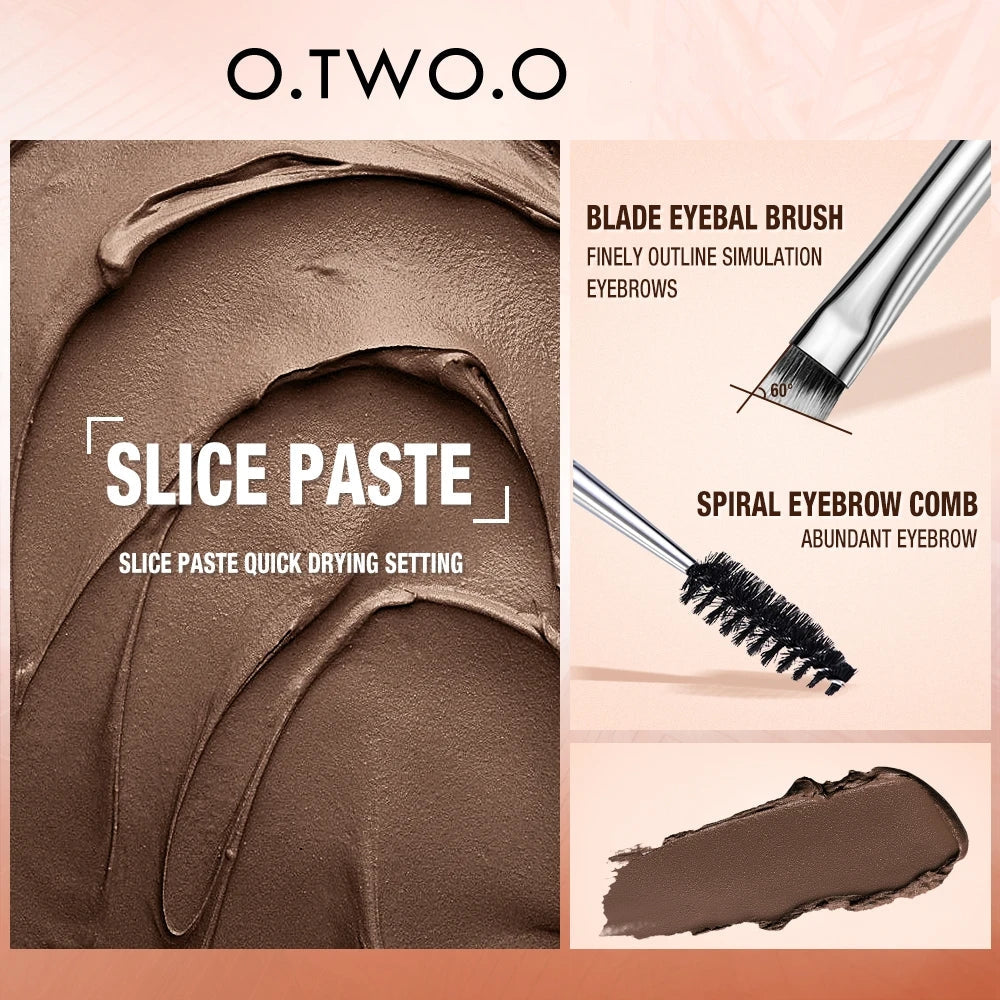 O.TWO.O FLUFF SHAPING BROW WAX AND BROW CREAM