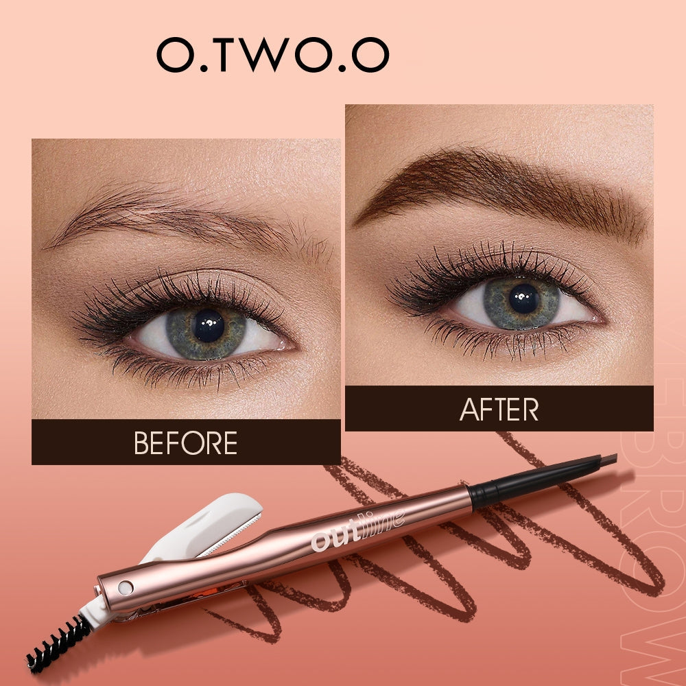 O.TWO.O NATURAL SOFT MIST 3 IN 1 EYEBROW PENCIL