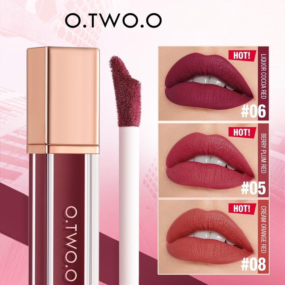 O.TWO.O HIGH ENERGY HEAVY MIST MATTE LIP GLAZE