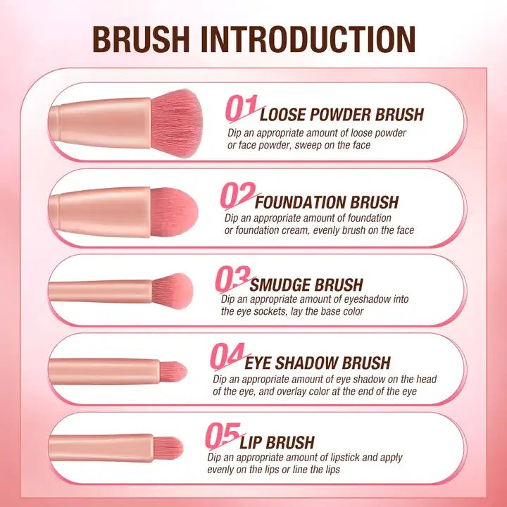 O.TWO.O MINI MAKEUP BRUSH SET