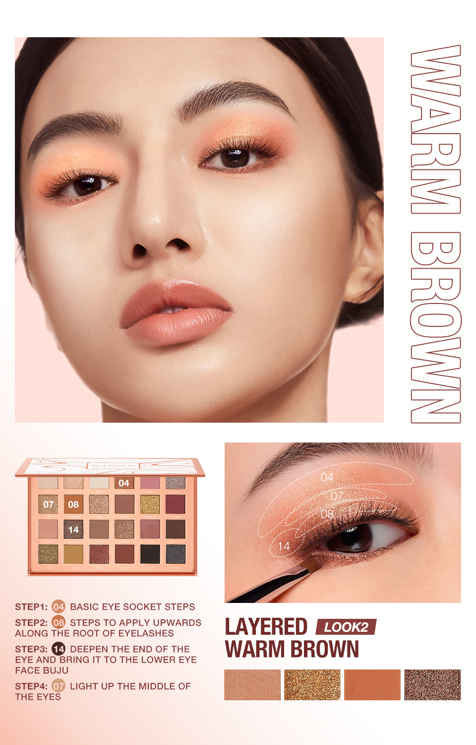 O.TWO.O AURORA DAWN EYESHADOW PALETTE