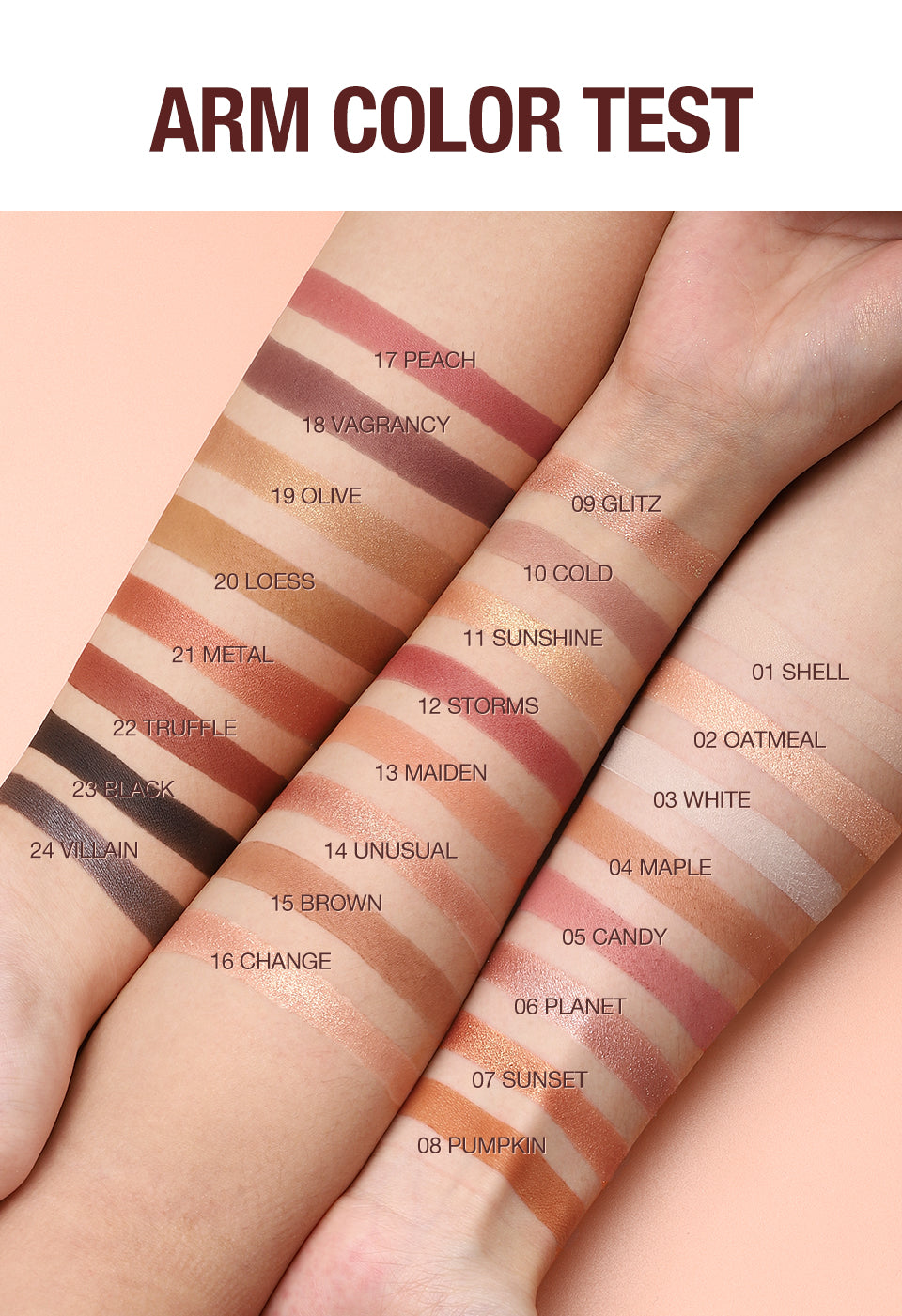 O.TWO.O AURORA DAWN EYESHADOW PALETTE