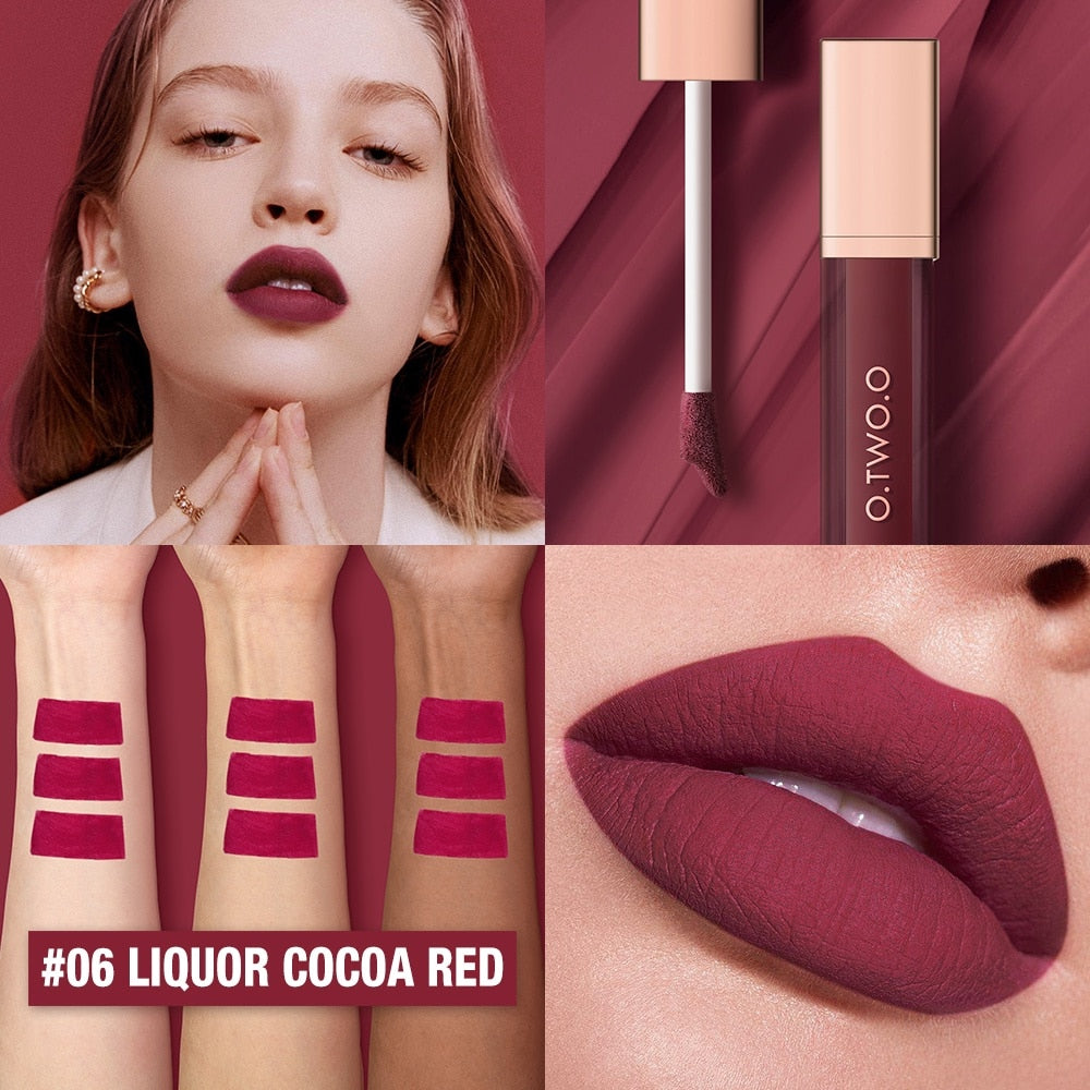O.TWO.O HIGH ENERGY HEAVY MIST MATTE LIP GLAZE