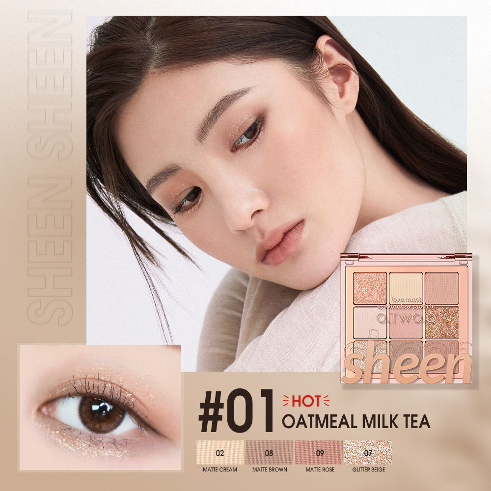O.TWO.O LOVE MARK EYESHADOW PALETTE