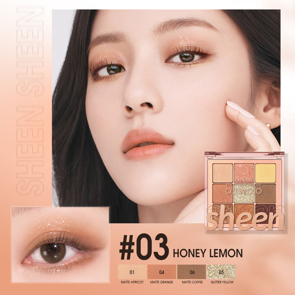 O.TWO.O LOVE MARK EYESHADOW PALETTE