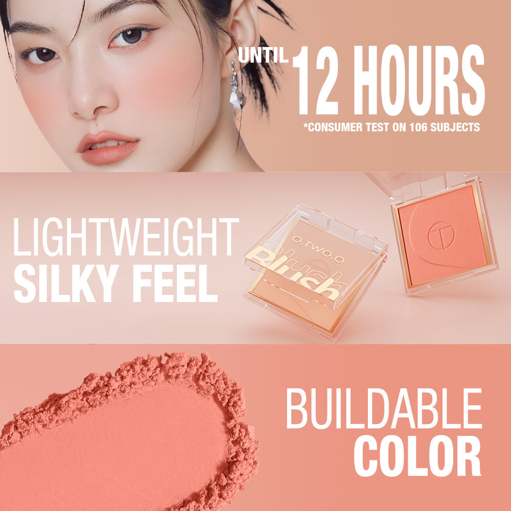 O.TWO.O SILKY GLOW POWDER BLUSH
