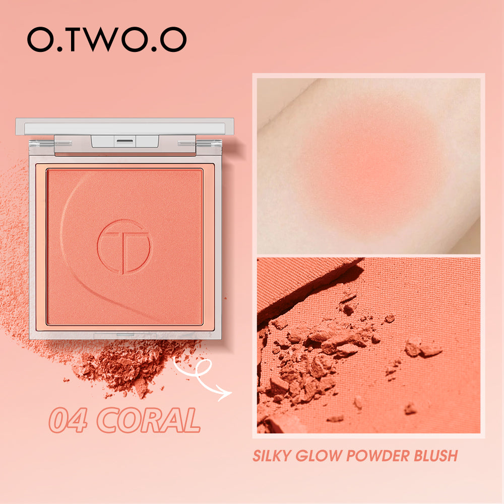 O.TWO.O SILKY GLOW POWDER BLUSH
