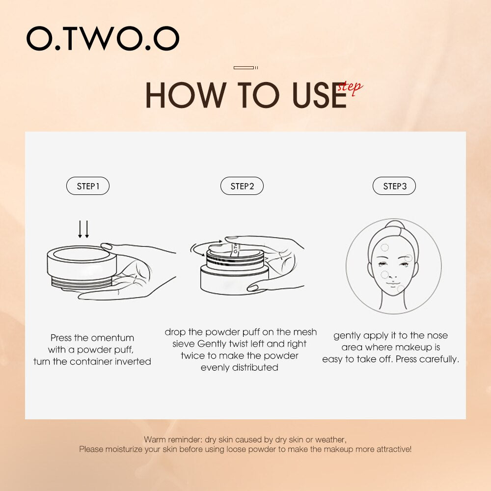 O.TWO.O WATERPROOF LOOSE POWDER