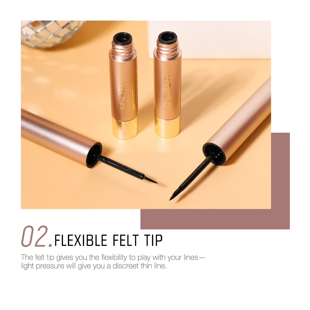 O.TWO.O ROSE GOLD WATERPROOF LIQUID EYELINER