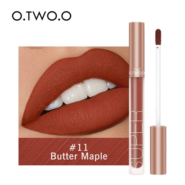O.TWO.O HONEY WHISPER VELVET MATTE LIP GLAZE