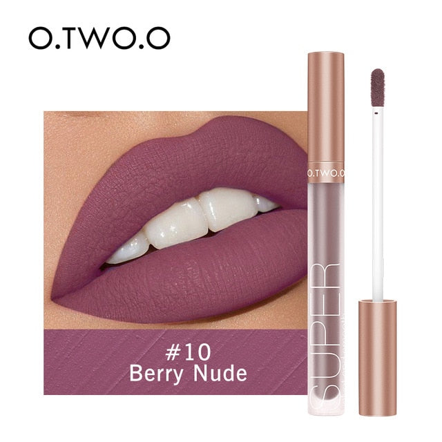 O.TWO.O HONEY WHISPER VELVET MATTE LIP GLAZE