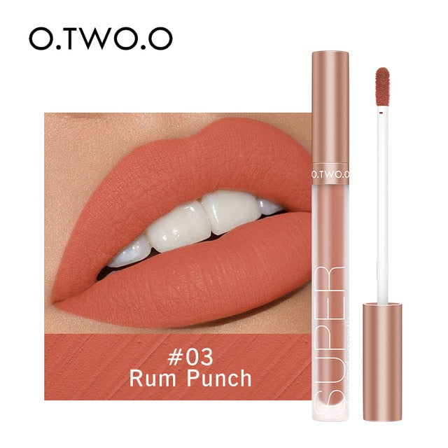 O.TWO.O HONEY WHISPER VELVET MATTE LIP GLAZE
