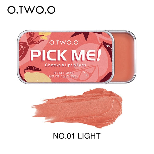 O.TWO.O PICK ME CHEEKS LIPS & EYES TINT
