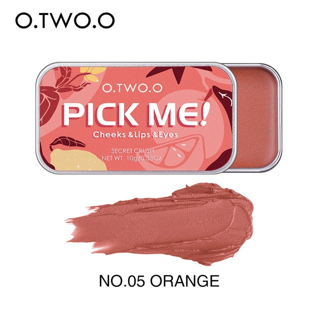 O.TWO.O PICK ME CHEEKS LIPS & EYES TINT