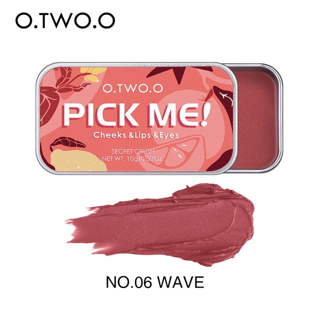 O.TWO.O PICK ME CHEEKS LIPS & EYES TINT