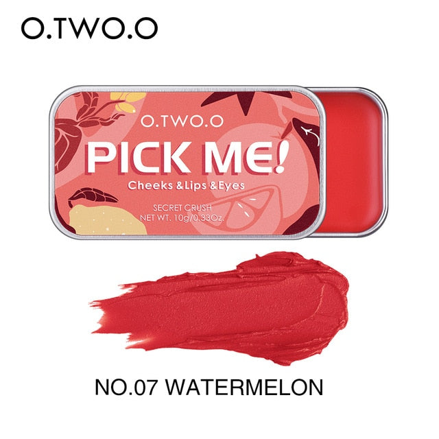 O.TWO.O PICK ME CHEEKS LIPS & EYES TINT
