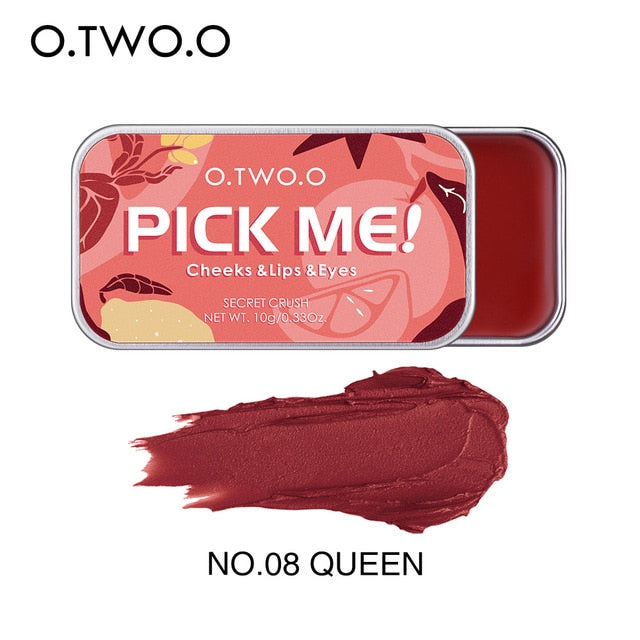 O.TWO.O PICK ME CHEEKS LIPS & EYES TINT