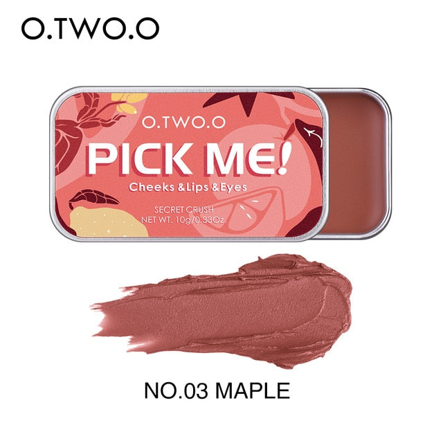 O.TWO.O PICK ME CHEEKS LIPS & EYES TINT