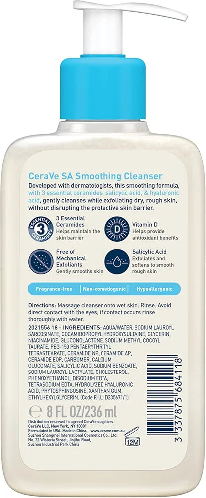 Cerave SA smoothing Cleanser