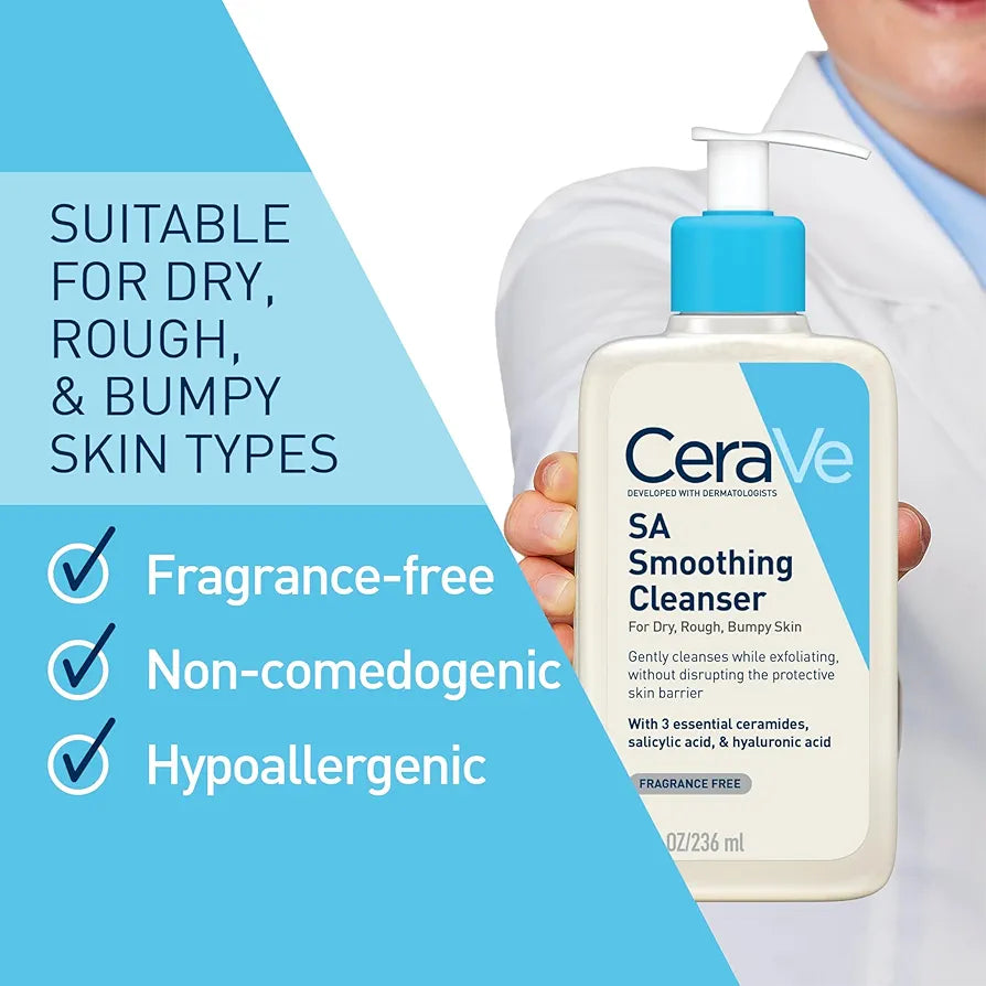Cerave SA smoothing Cleanser