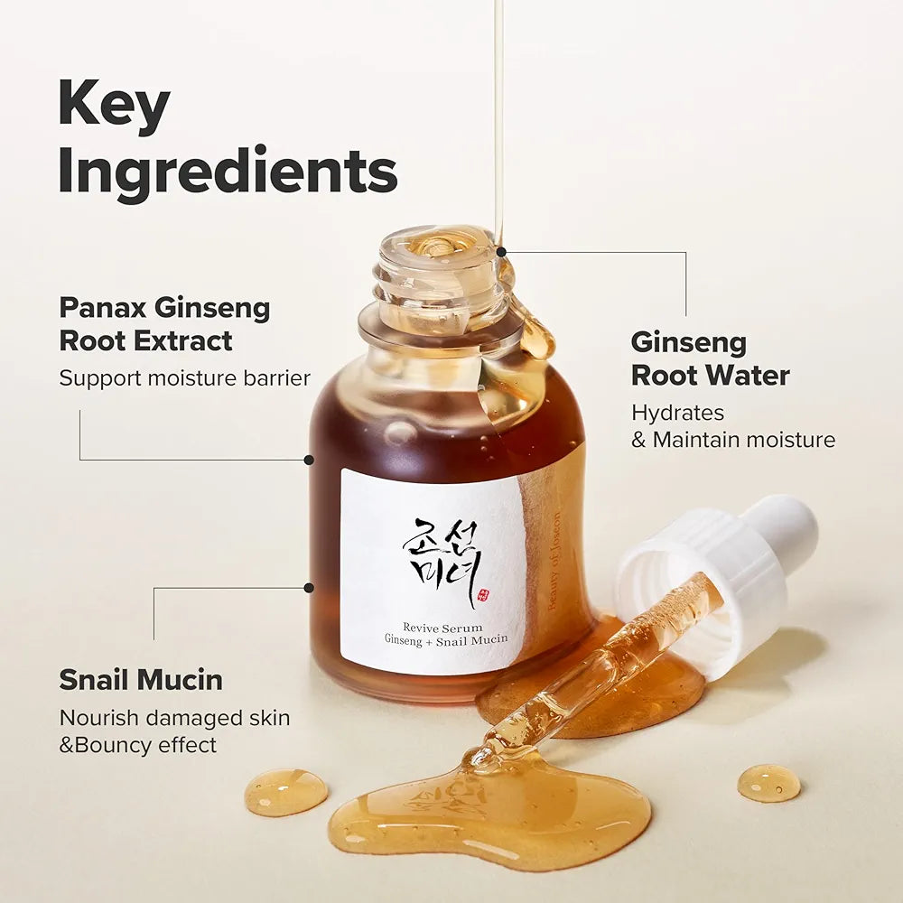 Beauty of Joseon Serum Including Ginseng And Snail Mucin