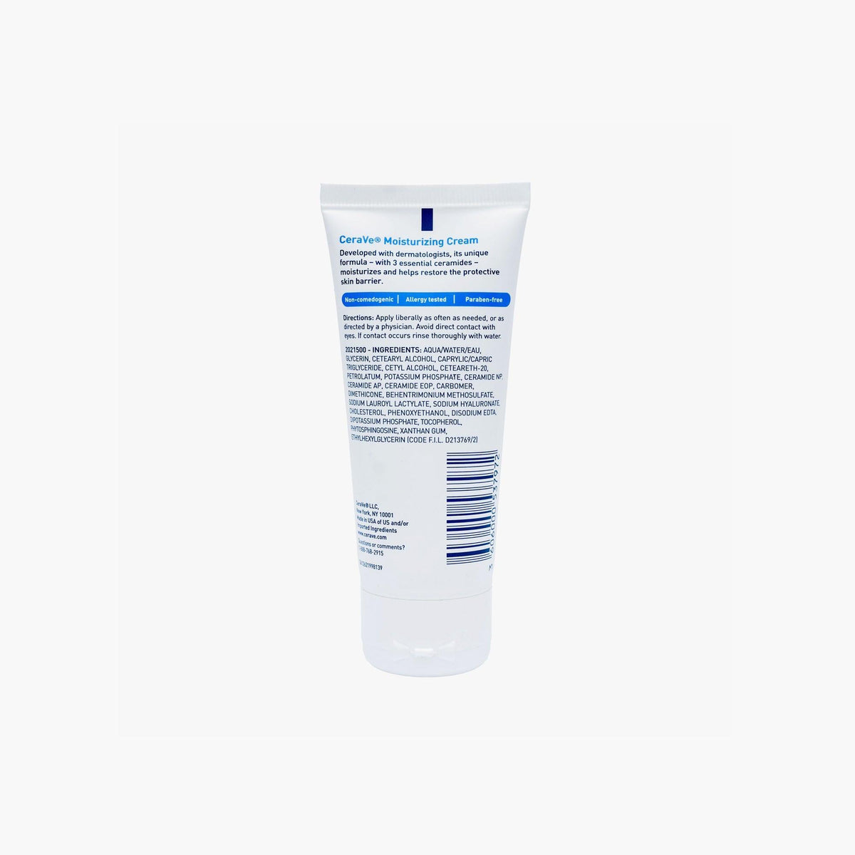 Cera ve Moisturizing Cream 236 ML Normal to dry skin.