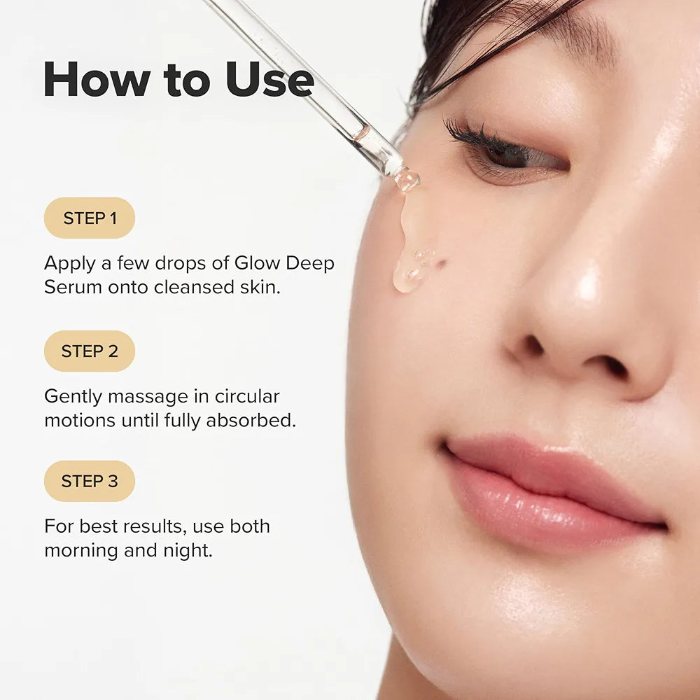 Beauty of Joseon Glow Deep serum including Rice and Alpha arbutin