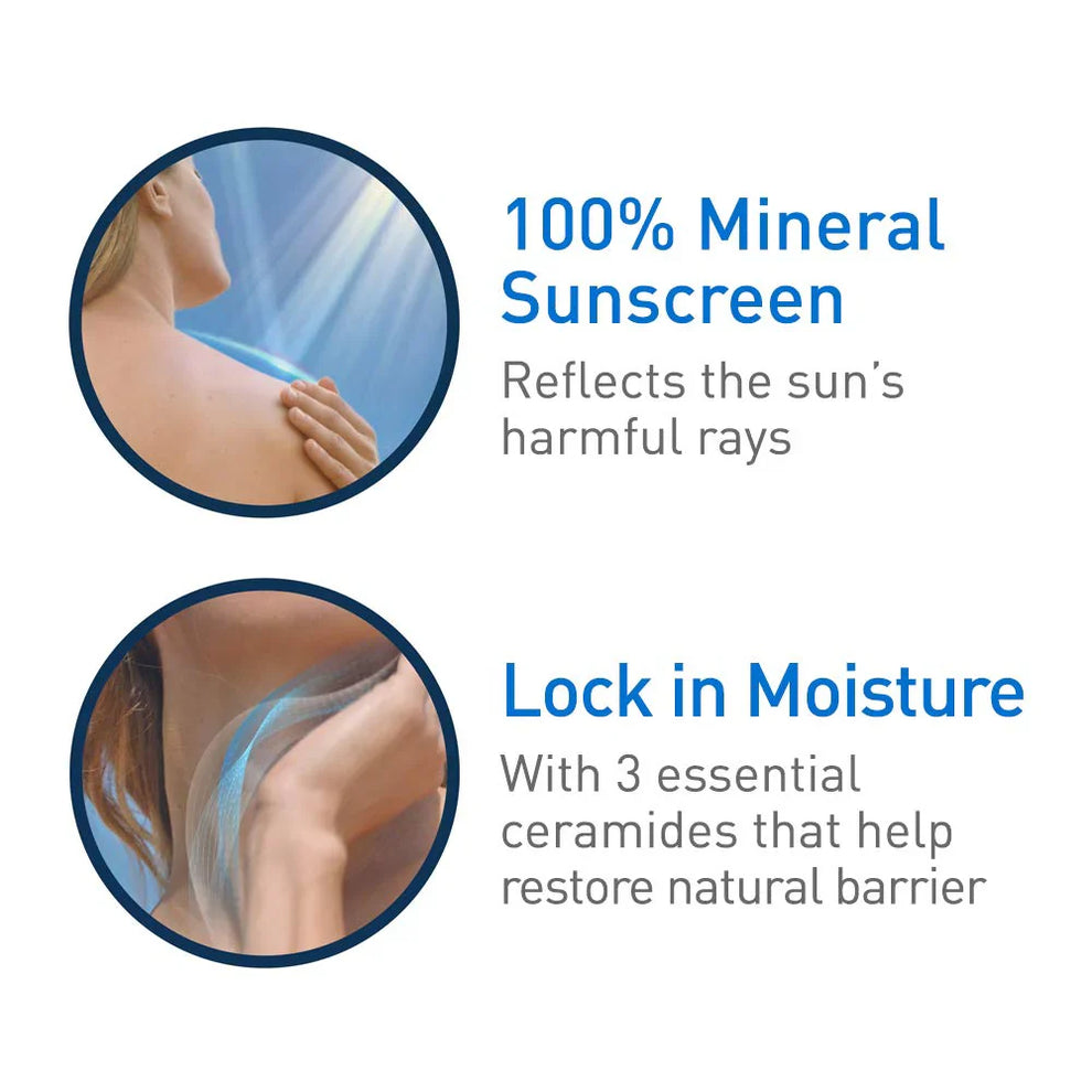 Cerave Hydrating Mineral sunscreen. 75 ml