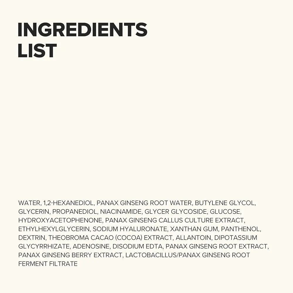 Beauty of joseon ginseng essence water