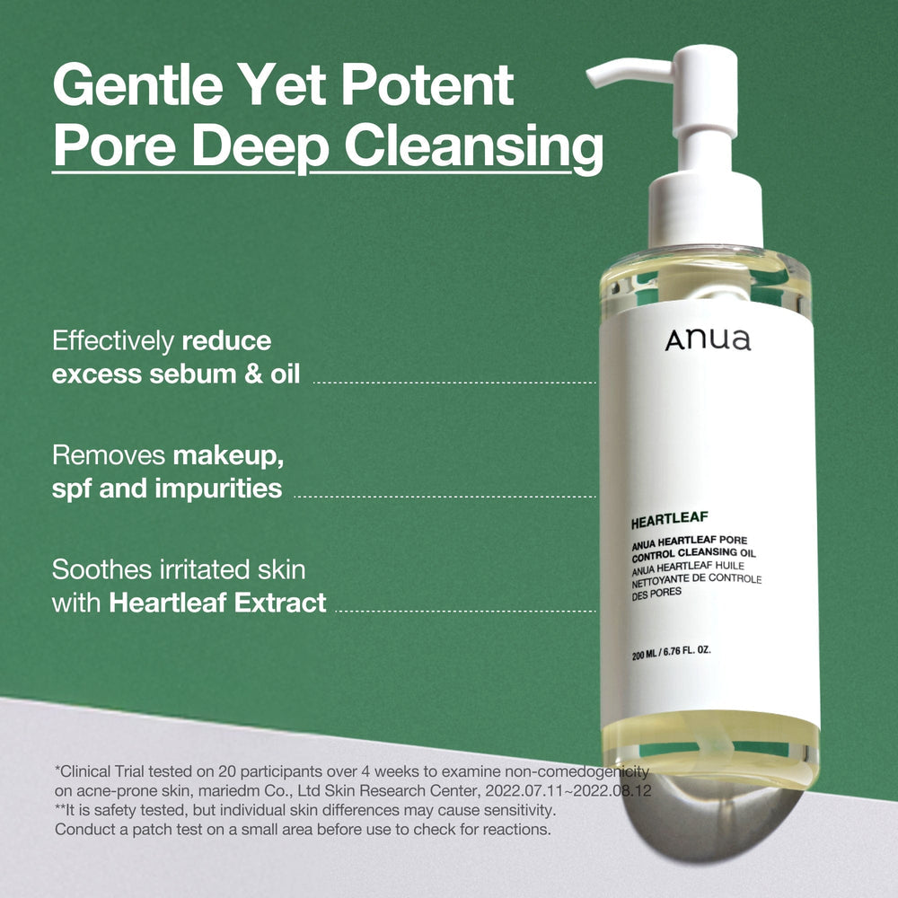 Anua Heartleaf Pore control Cleansing oil 200 mL✨.