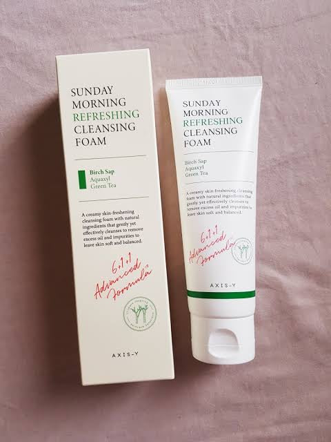 Axis Y Sunday morning Refreshing Cleansing Foam 120 ml